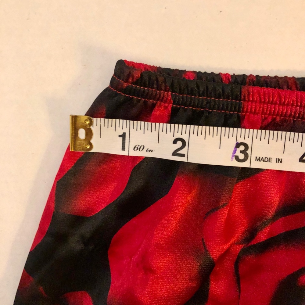 Intimates Pajamas Set Red Rose Sexy Sz Large Morgan Taylor - Picture 15 of 16